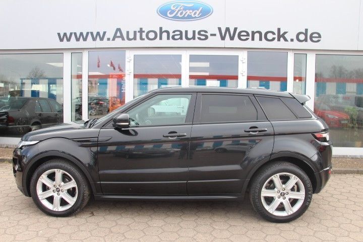 Schwarz Gebraucht 2013 Land Rover Range Rover evoque Dynamic SUV | 13.970 € (Fairer Preis) - Bild 1/4