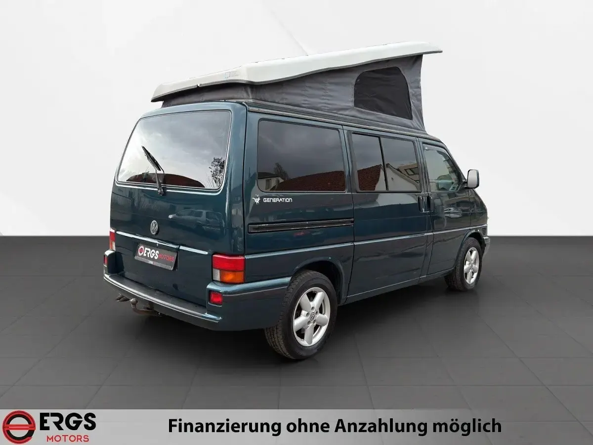 Używany VW T4 California 151 KM (111 kW) 2001 Zielony Van