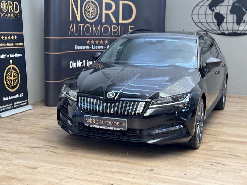 Schwarzmagic perlef (metallic) Gebraucht 2021 Skoda Superb SportLine Kombi | 23.899 € (Guter Preis) - Bild 1/3