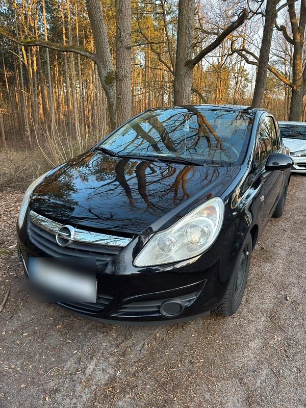 Gebraucht Opel Corsa Edition 90 PS (66 kW) 2009 Schwarz Kleinwagen