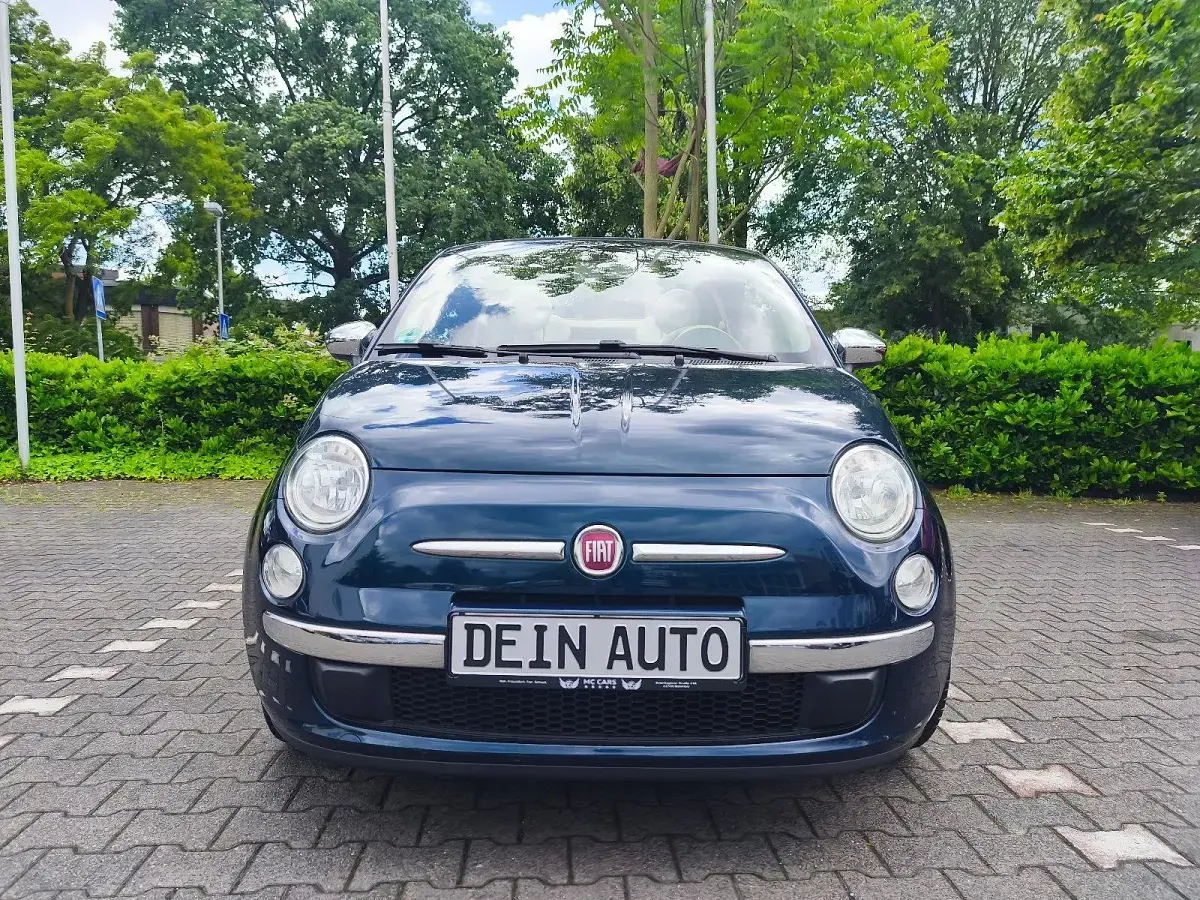 Gebraucht Fiat 500C 69 PS (50 kW) 2015 Blau Cabrio