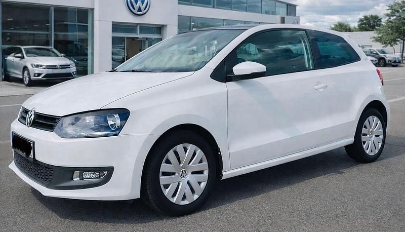 Gebraucht VW Polo Trendline 60 PS (44 kW) 2011 Weiß Kleinwagen