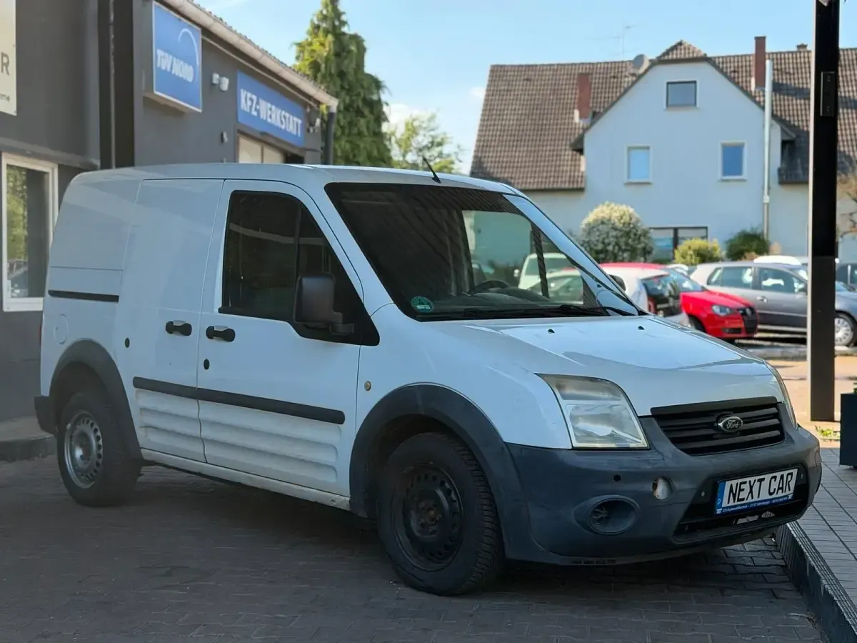 Gebraucht Ford Transit Connect 75 PS (55 kW) 2013 Weiß Van / Kleinbus
