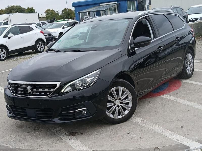 Schwarz Gebraucht 2020 Peugeot 308 Allure Kombi | 9.999 € (Guter Preis) - Bild 1/4