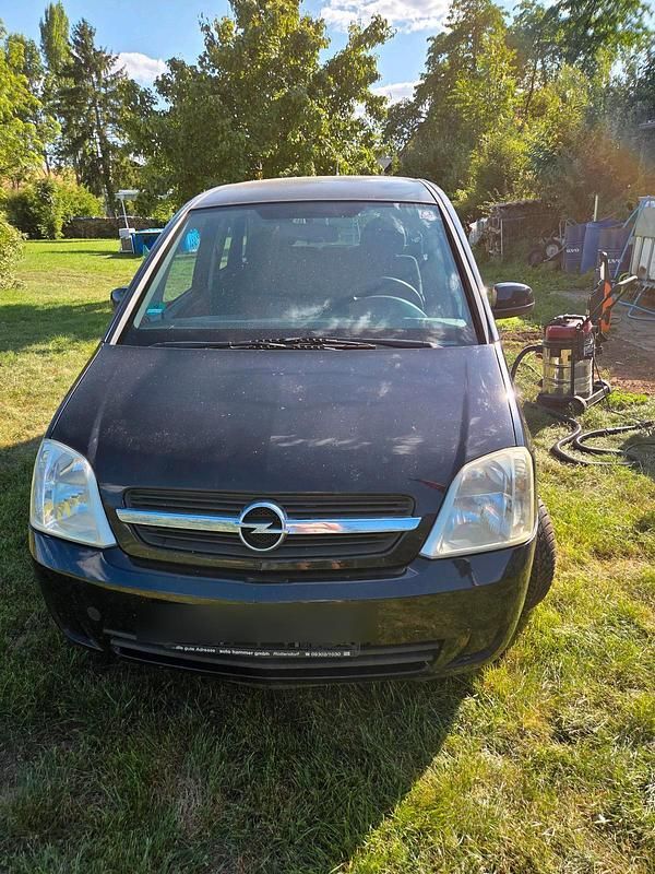 Schwarz Gebraucht 2003 Opel Meriva Van / Kleinbus | 549 € (Guter Preis) - Bild 1/4