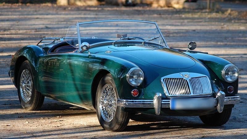 Gebraucht MG MGA 68 PS (50 kW) 1957 Grün Cabrio
