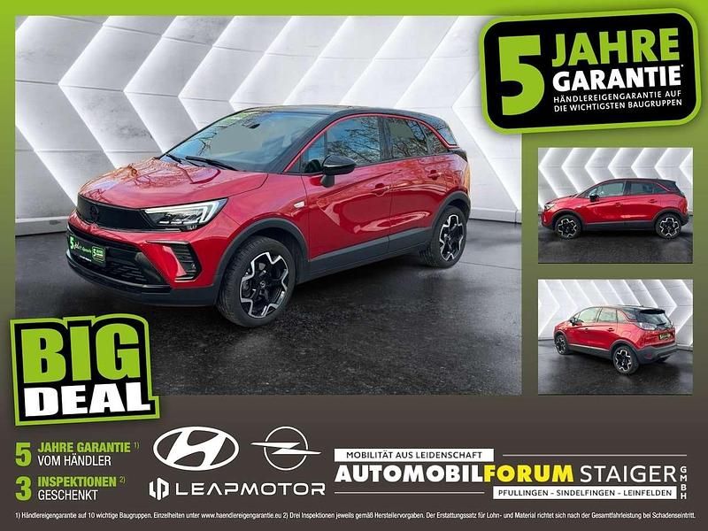 Chili rot/kardio rot Gebraucht 2022 Opel Crossland X GS Line SUV | 17.890 € (Fairer Preis) - Bild 1/4