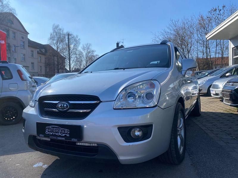 Gebraucht Kia Carens EX 140 PS (102 kW) 2009 Silber Van / Kleinbus