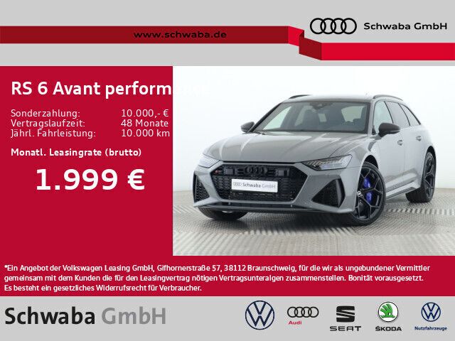 Grau Gebraucht 2022 Audi RS6 Performance Kombi | 181.915 € - Bild 1/4