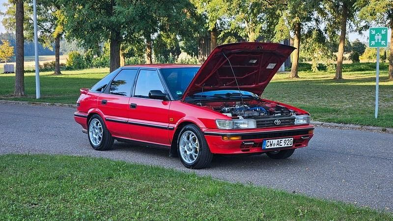 Rot Gebraucht 1991 Toyota Corolla Kleinwagen | 8.000 € - Bild 1/4