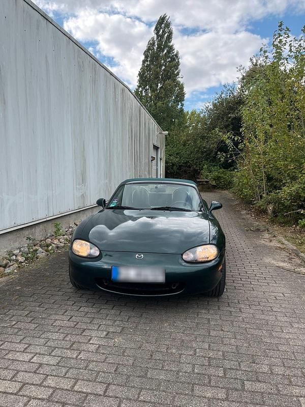 Gebraucht Mazda MX5 110 PS (80 kW) 1998 Grün Cabrio