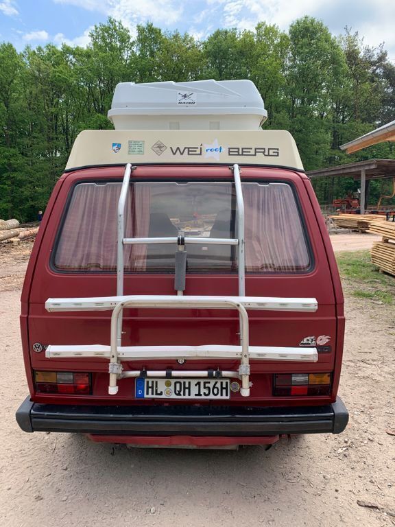 Gebraucht VW T3 69 PS (50 kW) 1986 Rot Van