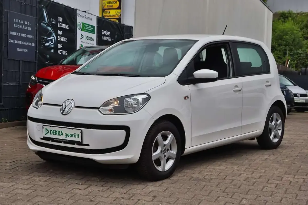 Gebraucht VW up! move up! 75 PS (55 kW) 2014 Weiß Kleinwagen