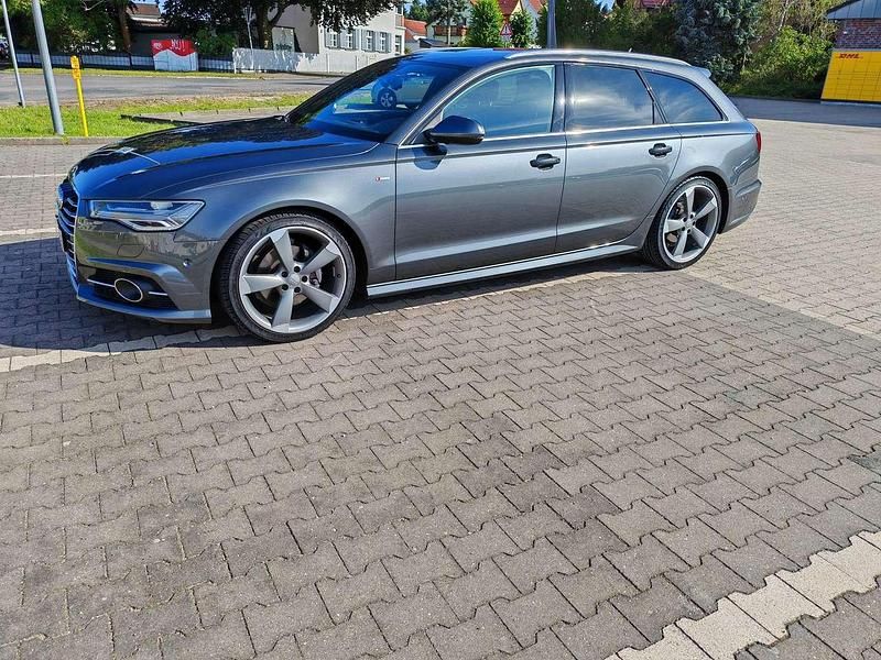 Grau Gebraucht 2015 Audi A6 S-Line Kombi | 25.000 € (Teuer) - Bild 1/4