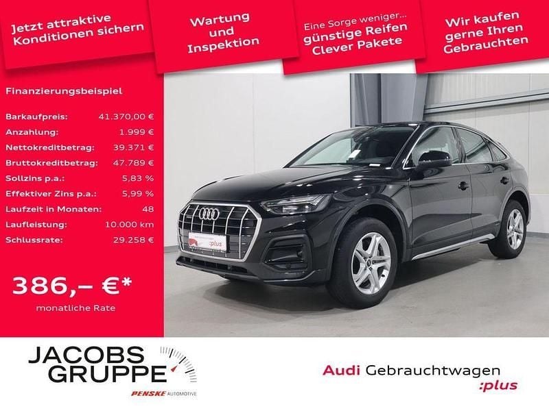 Brillantschwarz Gebraucht 2024 Audi Q5 Sportback Advanced SUV | 41.370 € (Superpreis) - Bild 1/4