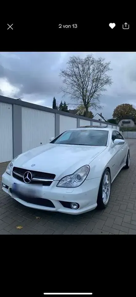 Gebraucht Mercedes CLS63 AMG AMG 514 PS (378 kW) 2008 Weiß Coupé