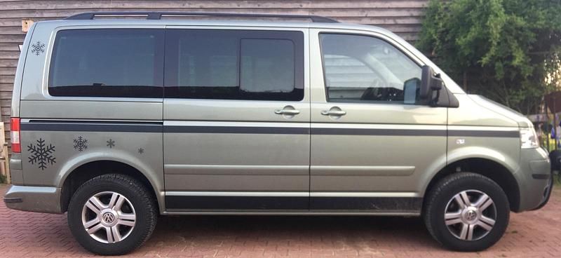 Usata VW T5 Highline 178 CV (130 kW) 2004 Verde Furgone
