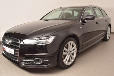 Schwarz Gebraucht 2017 Audi A6 S-Line Kombi | 33.876 € - Bild 1/4