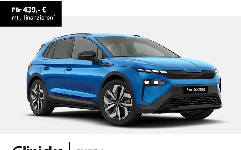 Blau Neu 2025 Skoda Elroq SportLine SUV | 40.990 € (Teuer) - Bild 1/4