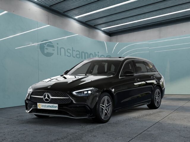 Schwarz Gebraucht 2024 Mercedes C300 Kombi | 52.780 € - Bild 1/2