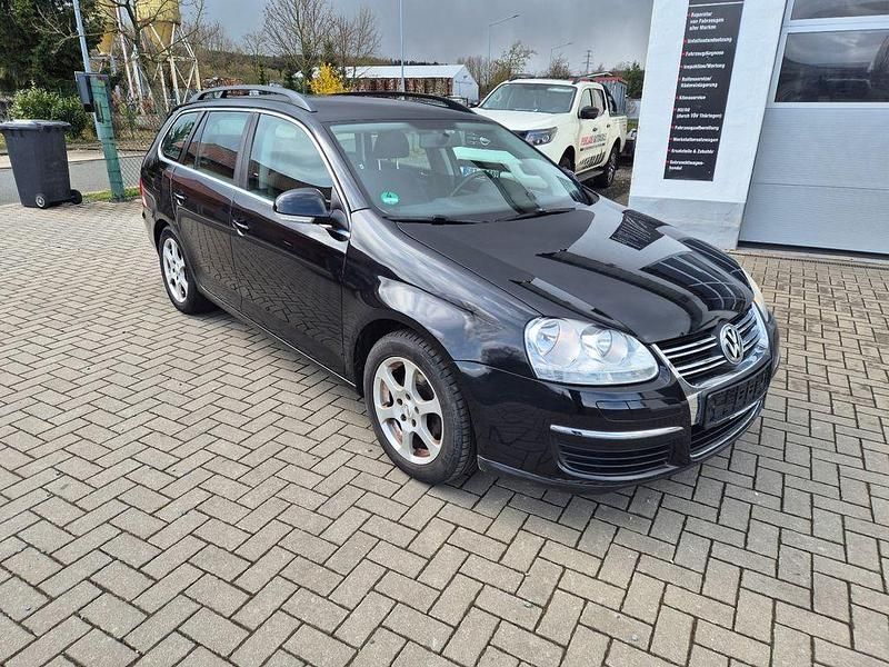 Gebraucht VW Golf V Comfortline 105 PS (77 kW) 2008 Schwarz Kombi