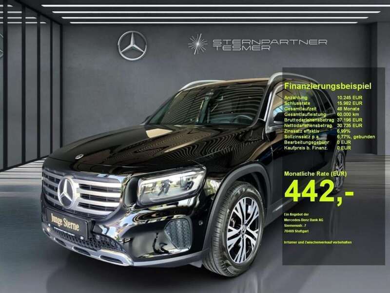 Schwarz Gebraucht 2024 Mercedes GLB200 SUV | 38.480 € (Superpreis) - Bild 1/3