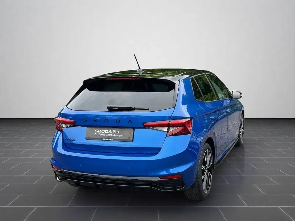 Neu Skoda Fabia Monte Carlo 116 PS (85 kW) 2026 Raceblau metallic (metallic) Kleinwagen