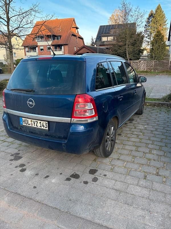 Gebraucht Opel Zafira 2010 Blau Van / Kleinbus