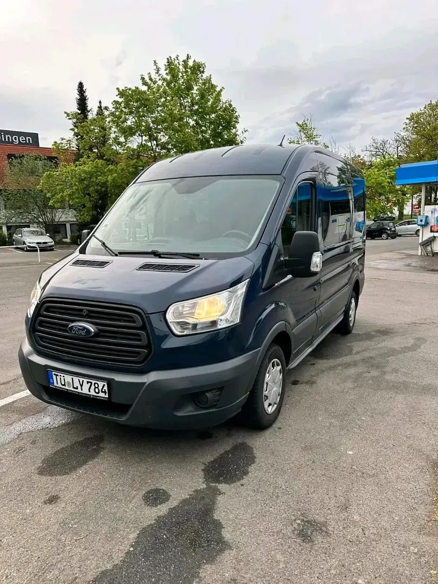 Gebraucht Ford Transit 101 PS (74 kW) 2015 Blau Van / Kleinbus
