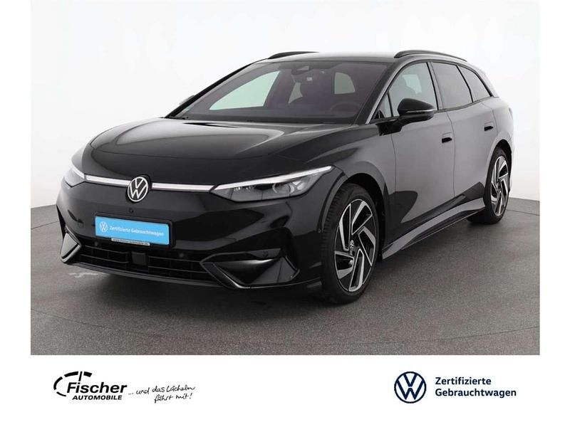 Grenadillschwarz metallic Gebraucht 2024 VW ID.7 Pro Limousine | 51.940 € (Teuer) - Bild 1/3