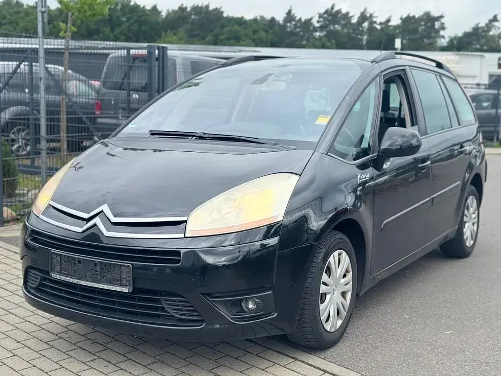 Gebraucht Citroën Grand C4 Picasso Tendance 140 PS (102 kW) 2008 Schwarz Van / Kleinbus