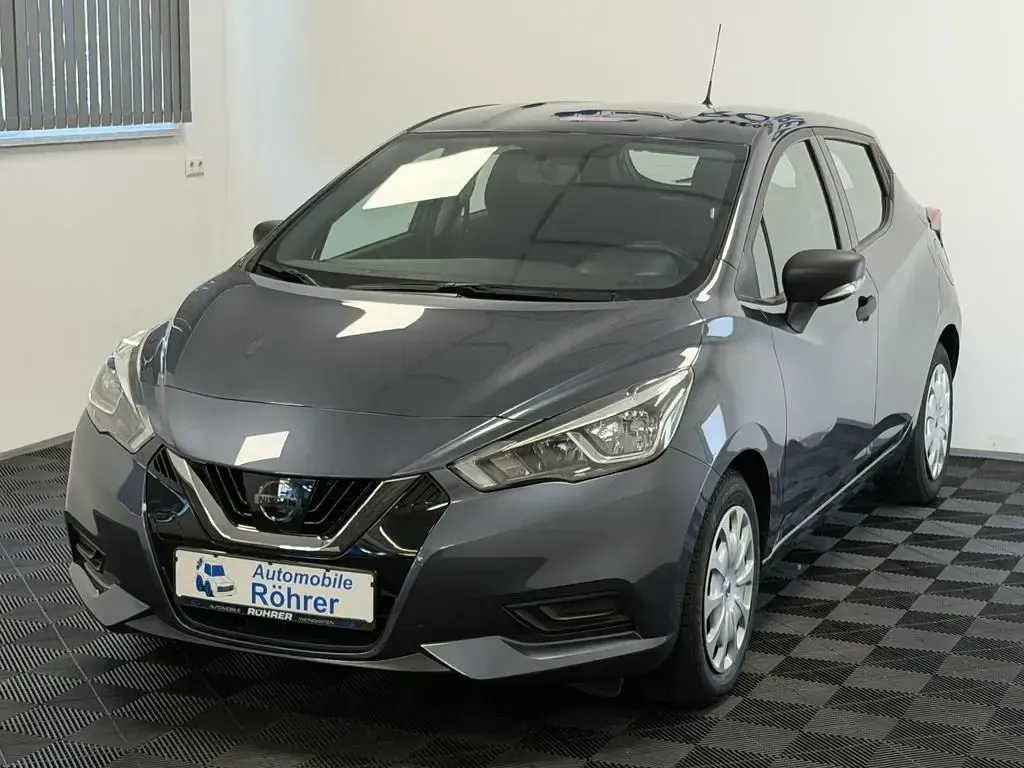 Gebraucht Nissan Micra Visia+ 71 PS (52 kW) 2018 Grau Kleinwagen