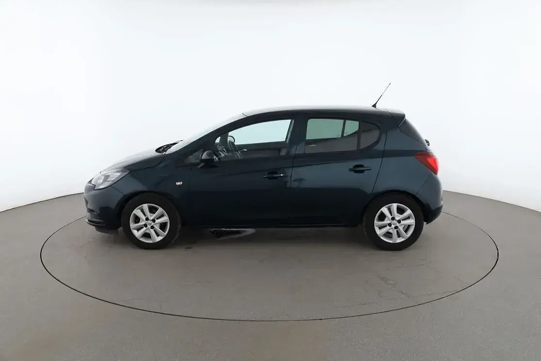 Gebraucht Opel Corsa Edition 90 PS (66 kW) 2015 Grün Kleinwagen