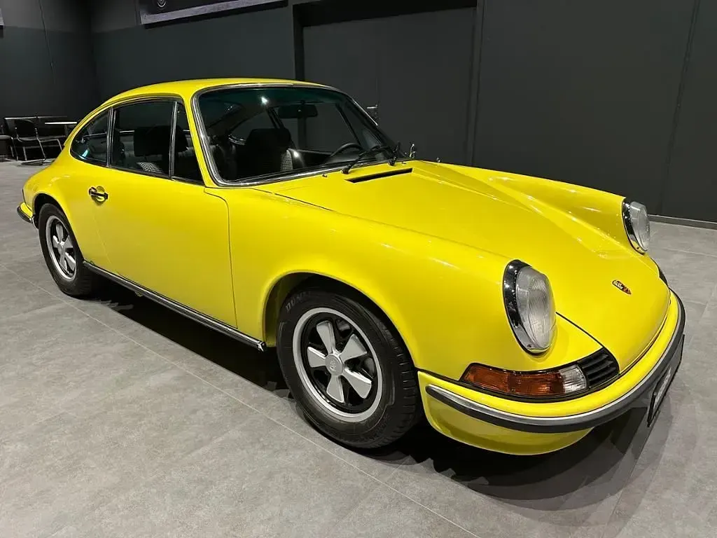 Brugt Porsche 911 165 HK (121 kW) 1972 Gul Coupe