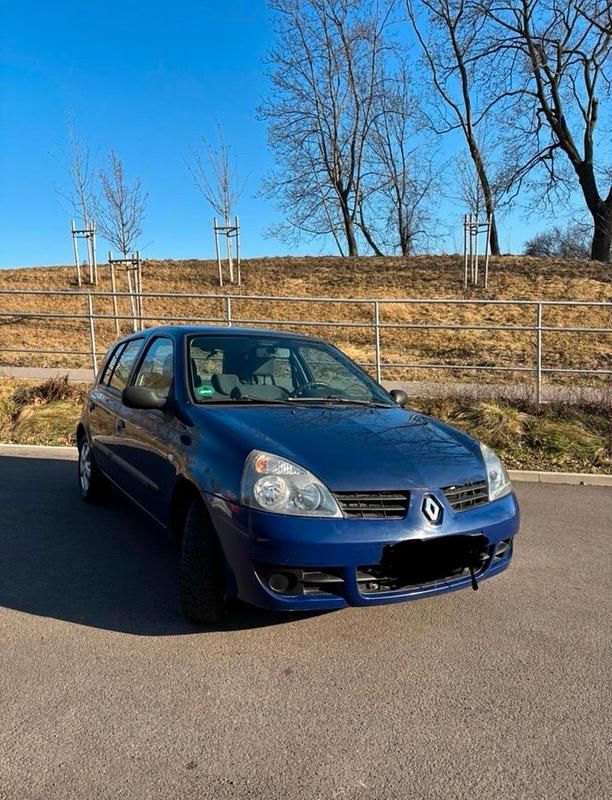 Gebraucht Renault Clio II 58 PS (42 kW) 2008 Blau Kleinwagen