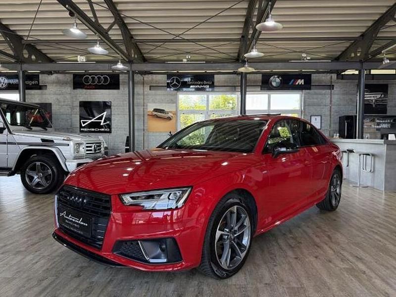 Rot Gebraucht 2019 Audi A4 S-Line Limousine | 23.990 € (Superpreis) - Bild 1/4