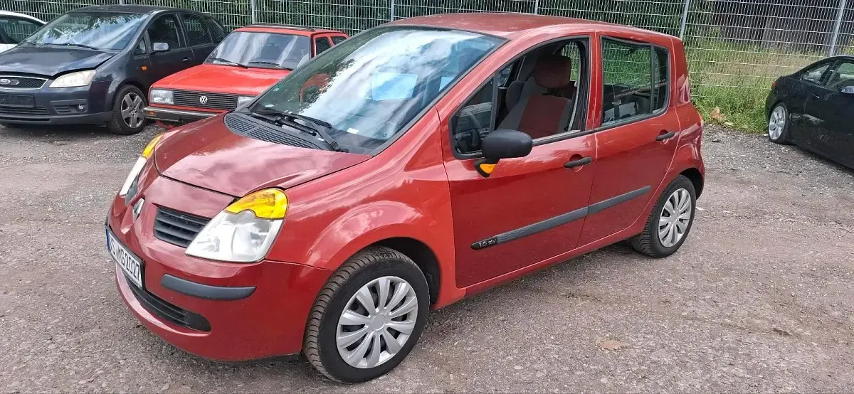 Gebraucht Renault Modus 90 PS (66 kW) 2005 Rot Van / Kleinbus