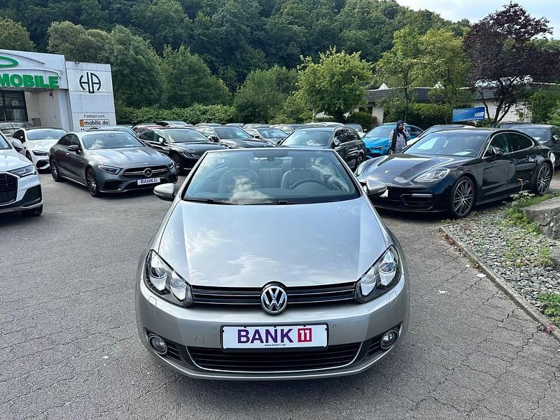 Gebraucht VW Golf Cabriolet 105 PS (77 kW) 2013 Silber Cabrio
