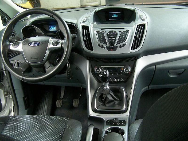 Gebraucht Ford C-MAX SYNC Edition 125 PS (91 kW) 2014 Silber Van / Kleinbus