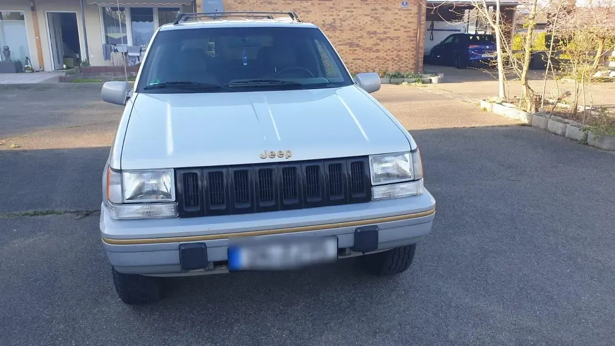 Gebraucht Jeep Grand Cherokee Limited 211 PS (155 kW) 1995 Silber SUV