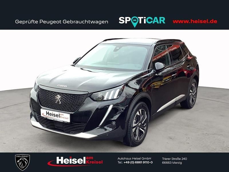 Gebraucht Peugeot e-2008 GT 100 kW (136 PS) 2022 Schwarz SUV