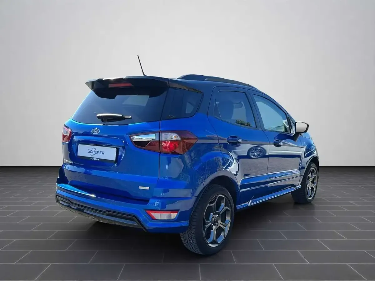 Gebraucht Ford Ecosport ST-Line 140 PS (102 kW) 2018 Saphirblau metallic (metallic) SUV