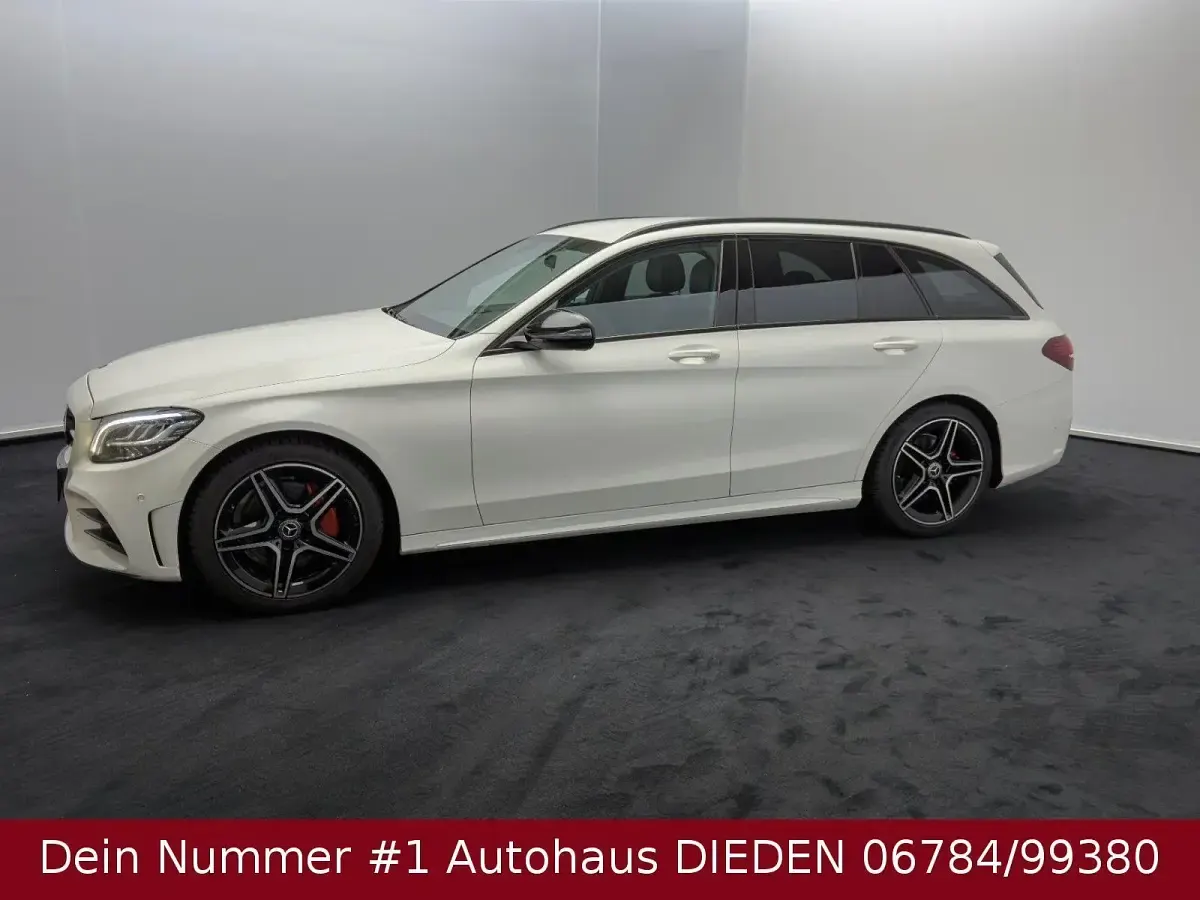 Gebraucht Mercedes C200 AMG 184 PS (135 kW) 2018 Weiß Kombi