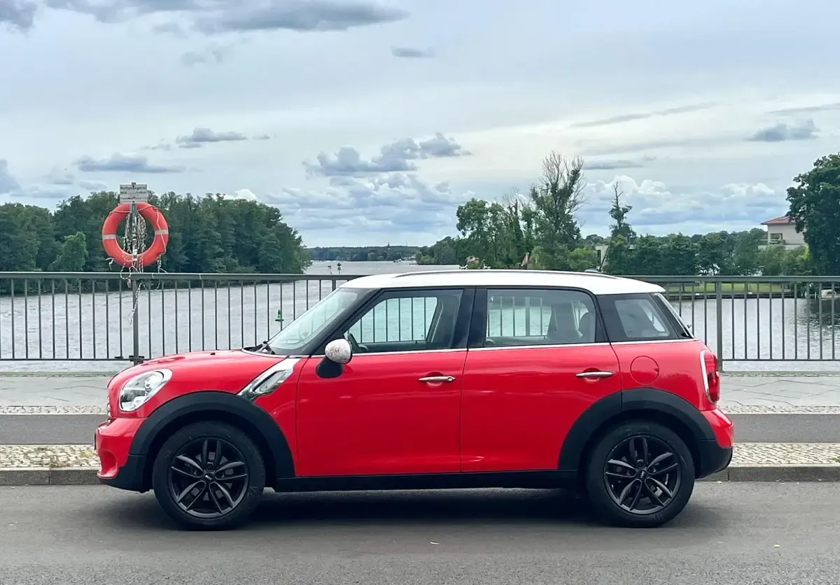 Gebraucht Mini Cooper D 111 PS (81 kW) 2014 Rot Kleinwagen