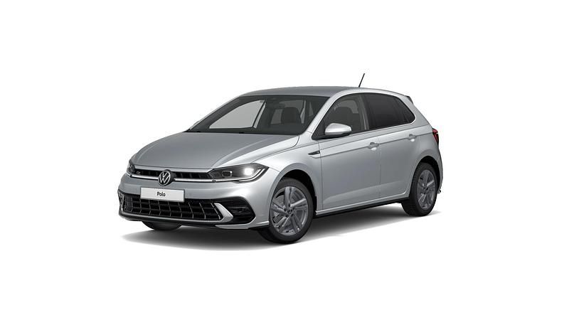 Gebraucht VW Polo R-line 110 PS (80 kW) 2022 Reflexsilber metallic Kleinwagen