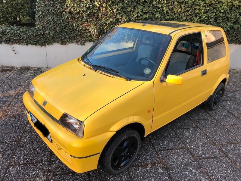 Gelb Gebraucht 1996 Fiat Cinquecento Abarth Kleinwagen | 2.250 € - Bild 1/4
