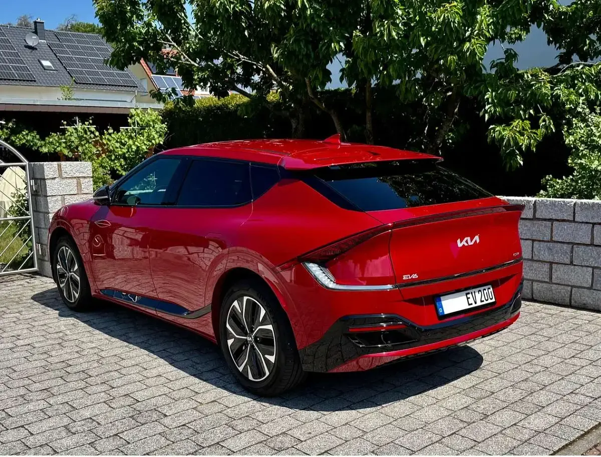 Gebraucht Kia EV6 GT-Line 239 kW (325 PS) 2022 Rot SUV