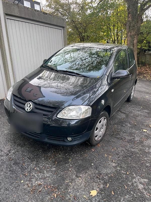 Schwarz Gebraucht 2006 VW Fox Kleinwagen | 800 € (Guter Preis) - Bild 1/4