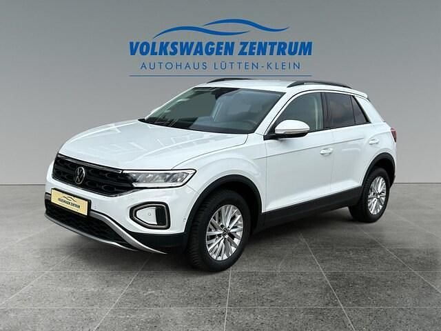 Pure white Gebraucht 2024 VW T-Roc Life SUV | 23.490 € (Fairer Preis) - Bild 1/4