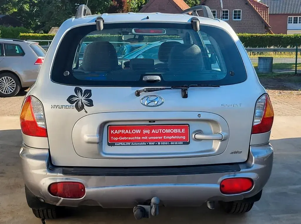 Gebraucht Hyundai Santa Fe GLS 145 PS (106 kW) 2002 Silber SUV